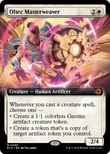 Oltec Matterweaver (#68) (foil) (extended art)