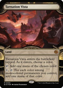 Tarnation Vista (#65) (raised foil) (showcase)