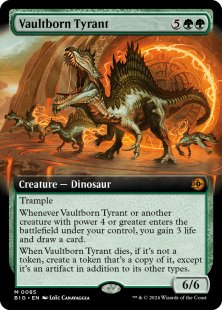 Vaultborn Tyrant (#85) (extended art)