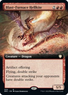 Blast-Furnace Hellkite (extended art)