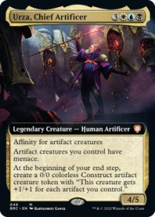 Urza, Chief Artificer (foil) (extended art)