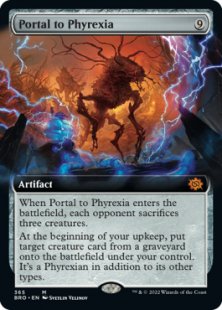 Portal to Phyrexia (extended art)
