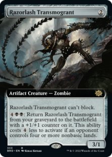 Razorlash Transmogrant (extended art)