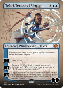 Teferi, Temporal Pilgrim (foil) (borderless)