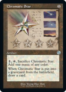 Chromatic Star (foil) (showcase)