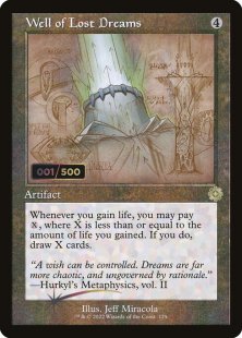 Well of Lost Dreams (#313/500) (double rainbow foil) (showcase)