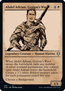 Abdel Adrian, Gorion's Ward (foil) (showcase)