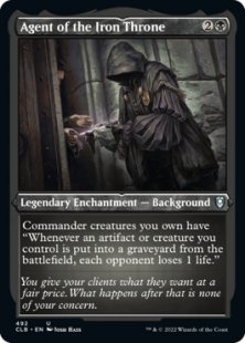 Agent of the Iron Throne (foil-etched) - Commander Legends: Battle for  Baldur's Gate collector booster ka | Bazaar of Magic
