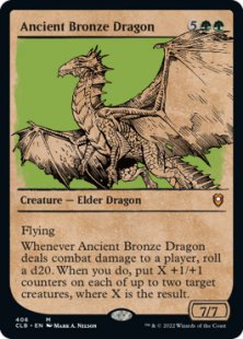 Ancient Bronze Dragon (foil) (showcase)