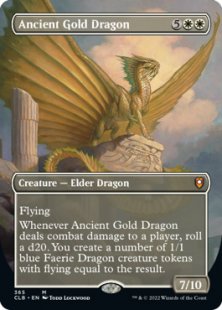 Ancient Gold Dragon (borderless)
