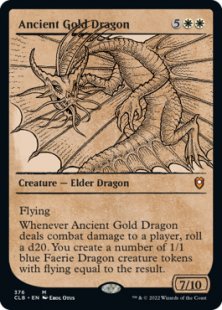 Ancient Gold Dragon (showcase)