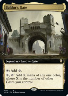 Baldur's Gate (foil) (extended art)