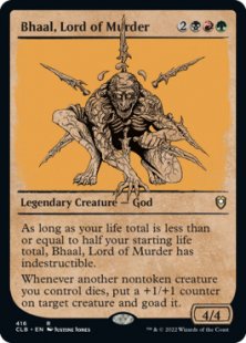 Bhaal, Lord of Murder (foil) (showcase)