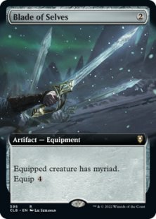 Blade of Selves (foil) (extended art)