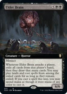 Elder Brain (foil) (extended art)