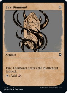 Fire Diamond (foil) (showcase)