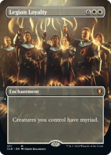 Legion Loyalty (foil) (borderless)