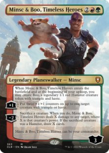 Minsc & Boo, Timeless Heroes (borderless)