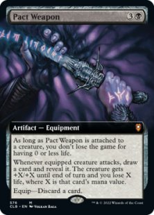 Pact Weapon (foil) (extended art)