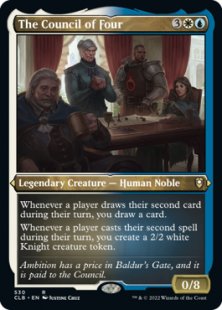 The Council of Four (foil-etched)