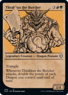 Thrakkus the Butcher (foil) (showcase)