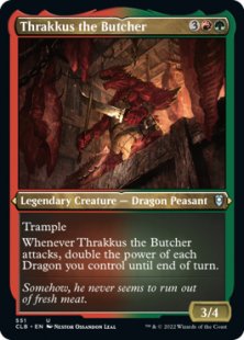 Thrakkus the Butcher (foil-etched)