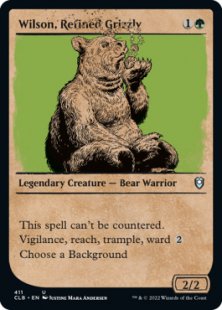 goofy mtg cards Jaheira, Friend of the Forest [Commander Legends: Battle for Baldur's Gate]  | MTG Single
