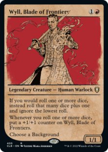 Wyll, Blade of Frontiers (foil) (showcase)