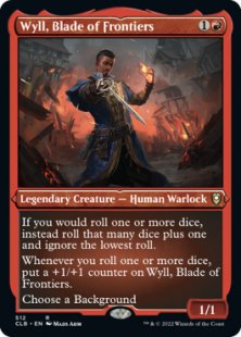 Wyll, Blade of Frontiers (foil-etched)