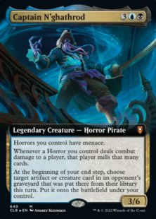 Captain N'ghathrod (foil) (extended art)