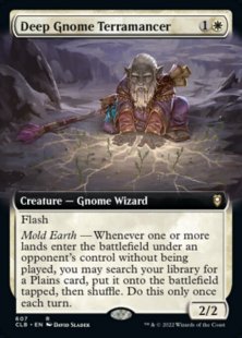 Deep Gnome Terramancer (extended art)