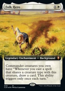 Folk Hero (foil) (extended art)