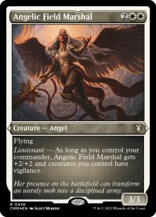 Angelic Field Marshal (foil-etched)