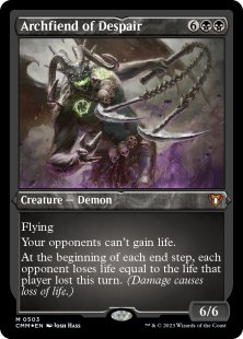 Archfiend of Despair (foil-etched)