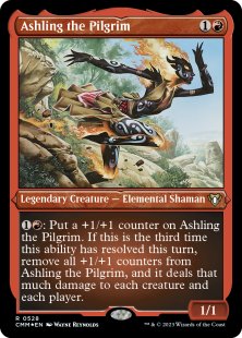 Ashling the Pilgrim (foil-etched)