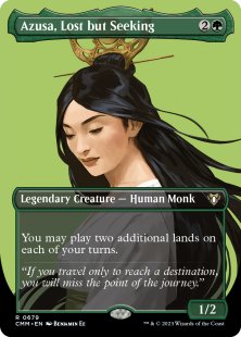 Azusa, Lost but Seeking (foil) (borderless)