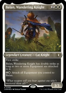 Balan, Wandering Knight (foil-etched)