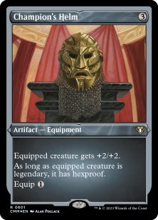 Champion's Helm (foil-etched)