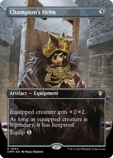 Champion's Helm (foil) (borderless)