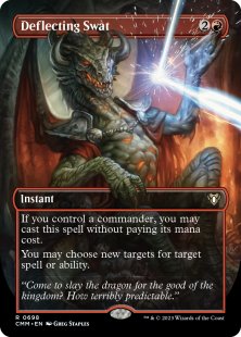 Deflecting Swat (foil) (borderless)