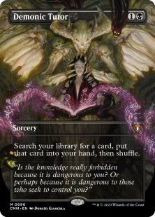 Demonic Tutor (borderless)