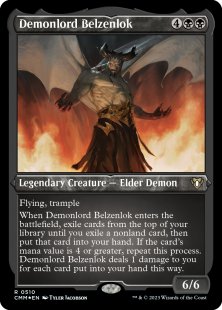Demonlord Belzenlok (foil-etched)