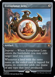 Extraplanar Lens (foil-etched)