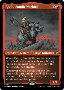 Godo, Bandit Warlord (foil-etched)