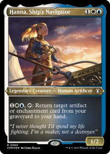 Hanna, Ship's Navigator (foil-etched)