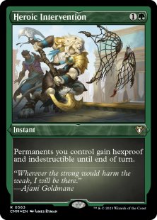 Heroic Intervention (foil-etched)