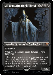 Mikaeus, the Unhallowed (foil-etched)