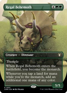 Regal Behemoth (foil) (borderless)