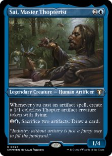 Sai, Master Thopterist (foil-etched)