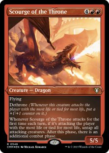 Scourge of the Throne (foil-etched)